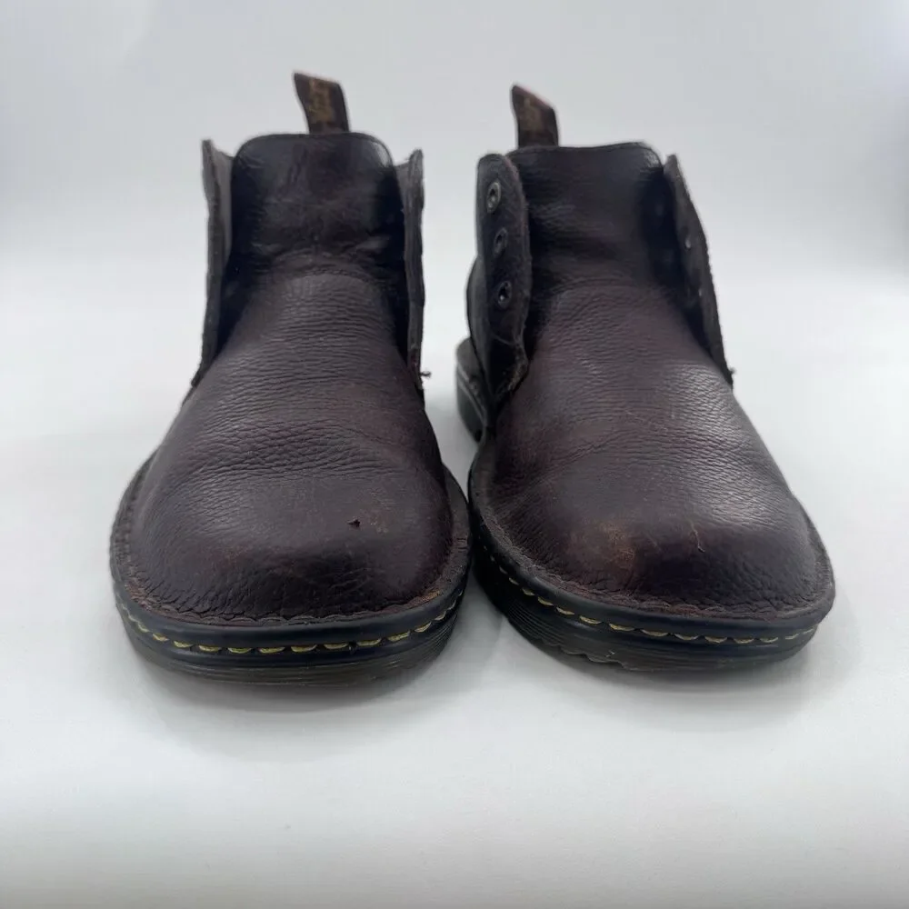Dr. Martens Sussex Dark Brown Pebbled Leather Men's Size US 11 Chukka Boots